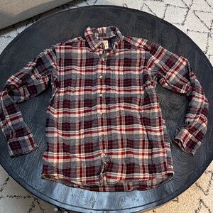 RedHead Red and Gray Plaid Casual Shirt